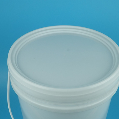 Deckel und Griff runder Plastikeimer 16,5 Liter für Latexfarbe