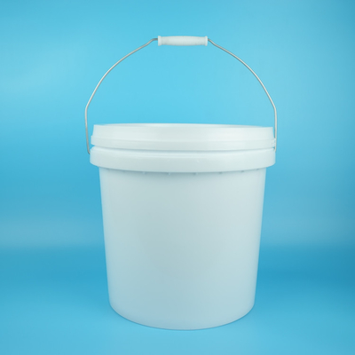 Gerundeter geformter Plastikeimer mit der Dichtungs-Deckel-verschiedenen Kapazität und den Verpackenwahlen