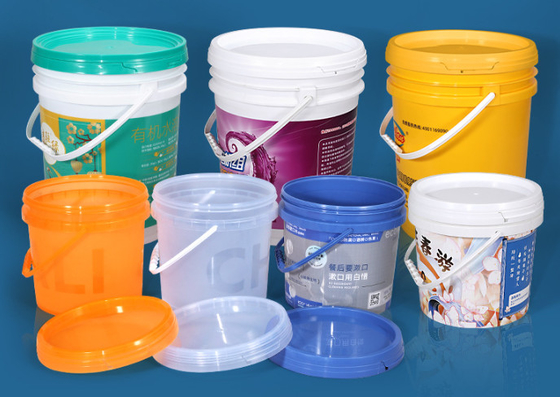 Gesponnene Tasche u. PET Tasche Plastik-Toy Buckets für Toy Storage