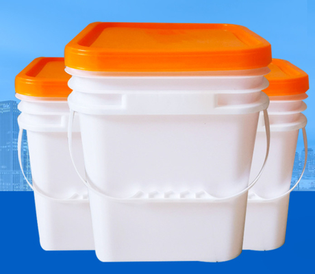 IML oder Wärmeübertragung oder Bildschirmdruck Quadrat Plastikbehälter Schlagfest