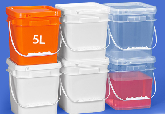 Chemikalienbeständigkeit Nahrungsmittelqualität PP Quadrat Plastikbehälter Schlagfest