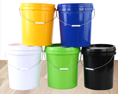 Rund 5 Liter Plastik Eimer mit 20 Liter Kapazität