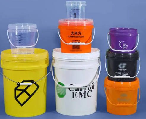 Stackbare weiße Plastikbehälter für Kundenbedürfnisse