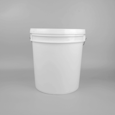 14 Liter-weißer Plastikdüngemittel-Eimer mit Farbdruck-Film