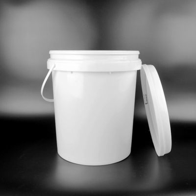 Düngemittel-Beschichtungen ringsum Plastikeimer 17kg mit Deckel und Griff