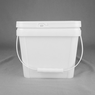 QUADRAT-Pail With Lid Excellent Seal-Fähigkeit 1 Gallonen-3.5L Plastik