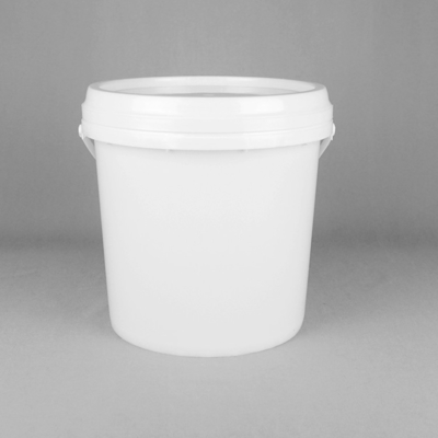 Pp.-/HDPE-Material der 5 Gallonen-Plastik schöpft weiße Farbe