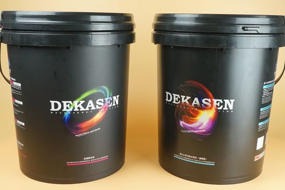 1.2kg Kunststofffarbe Eimer 1 Gallonen Kapazität mit Griff und Deckel garantiert