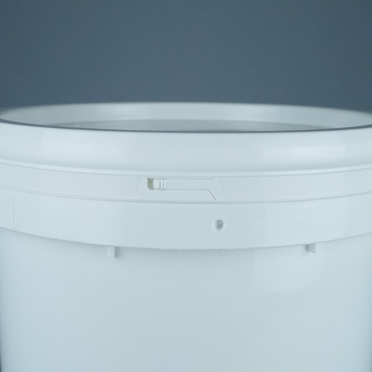 0.8-1,5 mm Dicke Runder Plastikbehälter mit glatter Oberfläche und nach Bedarf Logo