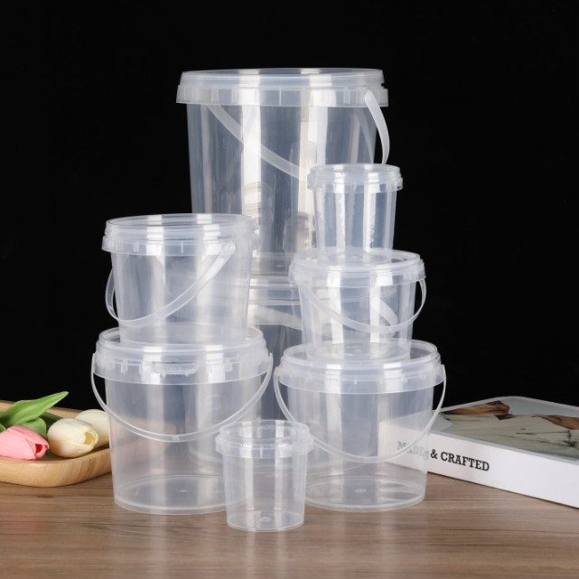 Anpassungsfähiger Plastik-Essenbehälter mit verfügbarem Deckel und Griff CAS/FDA/SGS/ISO9001-Zertifizierung
