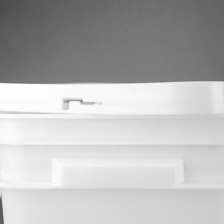 Chemikalienbeständigkeit Quadrat Plastik Eimer 1,2 kg für Lebensmittelfarbspiele