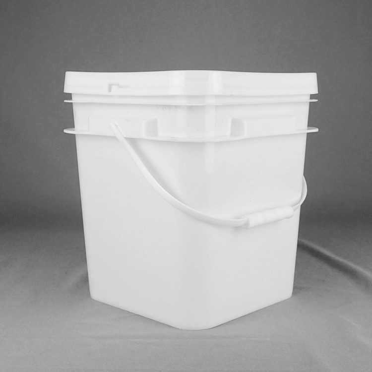 Chemikalienbeständigkeit Quadrat Plastik Eimer 1,2 kg für Lebensmittelfarbspiele