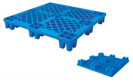 Heavy Duty Euro HDPE große stapelbare Kunststoffpalette beidseitig wendbar