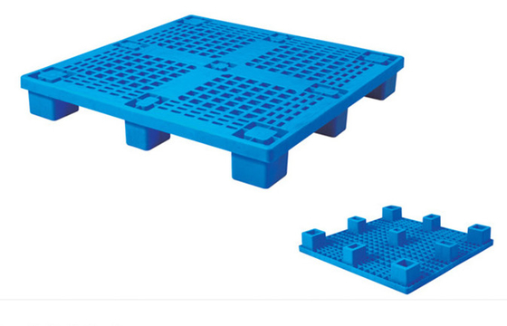 Matte Plastic Grid Tray Four versah Gabel-Logistik-Umsatz-Verpacken mit Seiten