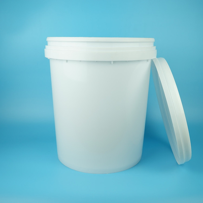 25 kg PP-HDPE-Kunststofffass mit Deckel und Griff