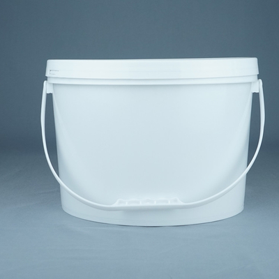 Obst-Oval-Plastikbehälter mit Wärmeübertragung und Siebdruck