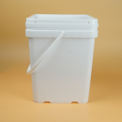 Materielles Quadrat-Plastikbehälter pp. mit Deckel 1,2 Kilogramm Gewichts-
