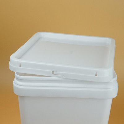 Grad-Kunststoffgehäuse-quadratischer Eimer der Nahrung16.5l mit Deckel und Griff