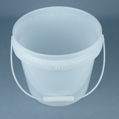 Weißes Eimer für Lebensmittel / Eimer für Lebensmittel mit Griff 1L-5L Kapazität BPA-frei Temperatursicher