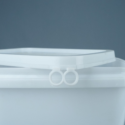 Chemikalienbeständigkeit Nahrungsmittelqualität PP Quadrat Plastikbehälter Schlagfest