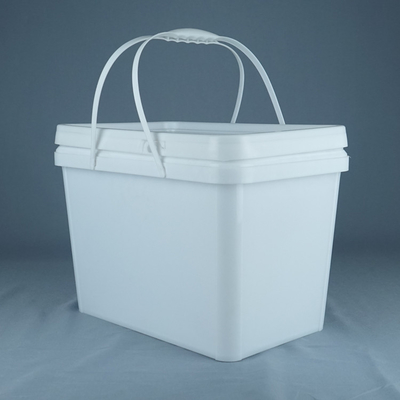 rechteckiger Plastiknahrungsmittelgrad-Speicher-Verpackenbehälter des eimer-20kg