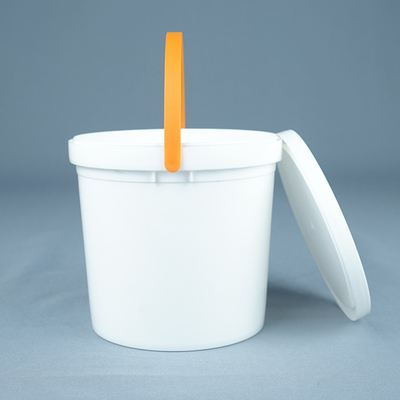 Plastikeimer des Eiscreme-Nahrungsmittelgrad-1kg mit Deckel und Griff