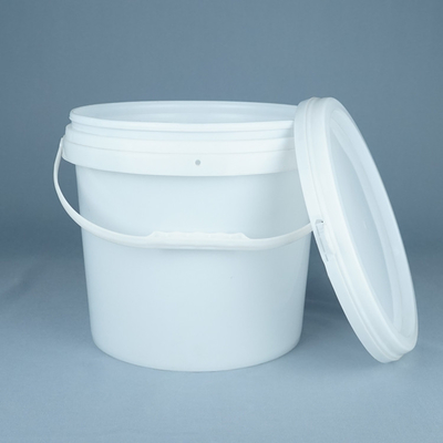 Dauerhafter kreisförmiger Plastikbehälter mit Siebdrucktechnologie