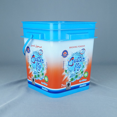 10 Liter pp. quadrieren Plastikbehälter mit Schlagzähigkeit