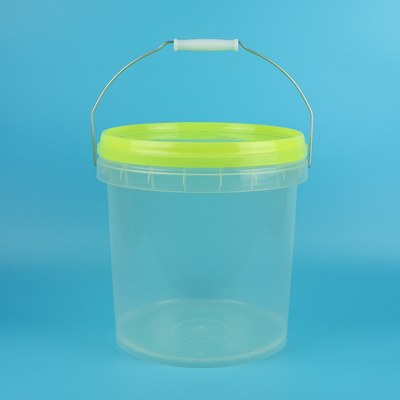 Anpassbarer, langlebiger, transparenter Plastikbehälter T/T Zahlung IML Wärmeübertragungsdruck