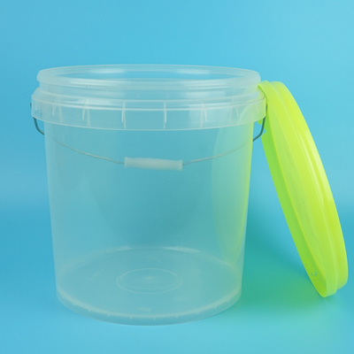 Anpassbarer, langlebiger, transparenter Plastikbehälter T/T Zahlung IML Wärmeübertragungsdruck