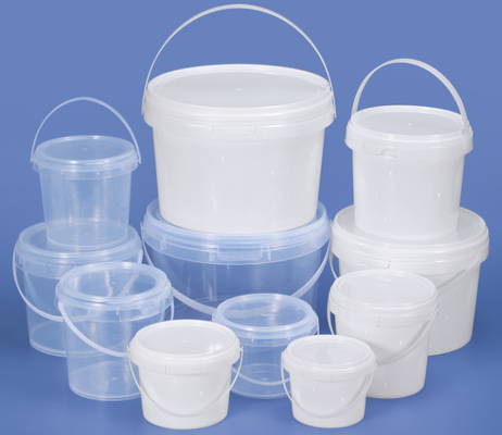 HDPE materieller Plastiknahrungsmitteleimer weiß oder andere Farbe 0.2L-20L