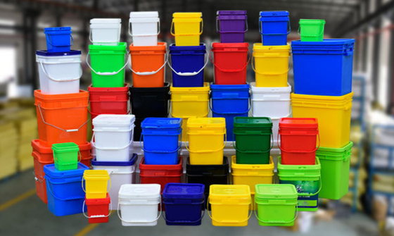 Materielles Quadrat-Plastikbehälter pp. mit Deckel 1,2 Kilogramm Gewichts-