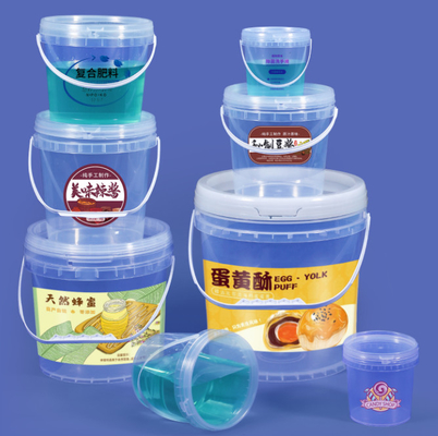Stackbare Plastikbehälter für Lebensmittel mit BPA-freiem Handgriff