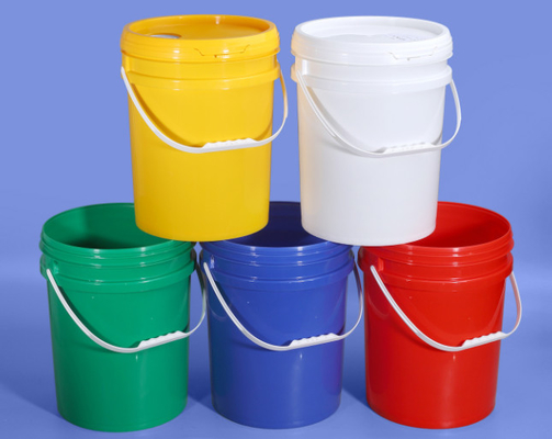 Besondere Farbverschlüsse 5 Liter Plastik Eimer mit 20 Liter Kapazität