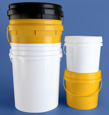 Durchmesser 11,5 Zoll Stapelbare UV-beständige 5 Liter Plastik Eimer