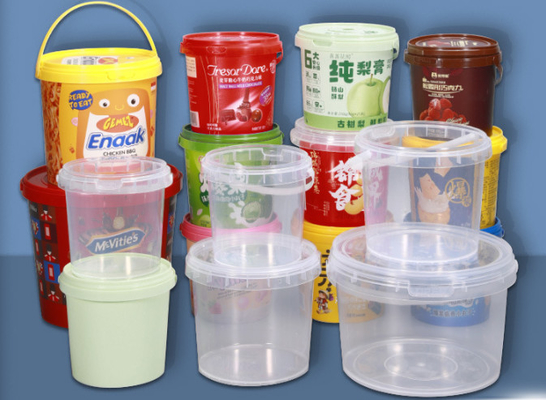 Bildschirmdruck Plastik Speisebehälter Leichtgewicht mit PP / HDPE Material