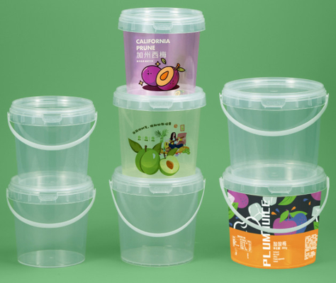Abdeckung verfügbar Plastik Speisebehälter für die Speicherung von Lebensmitteln mit anpassbarem Logo