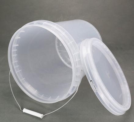 Anpassungsfähige runde Plastikbehälter mit Verschlussdeckel Verschiedene Kapazitäten Mehrzwecknutzung
