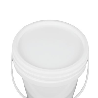 Runder Kunststoff-Eimer aus Kunststoff, Siebdruck/Heißtransfer/IML für die Industrie