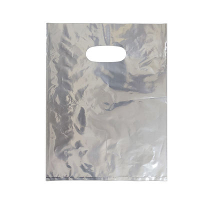 Einzelne Plastiktüte mit Tiefdruck und Pinch-Beutel-Typ