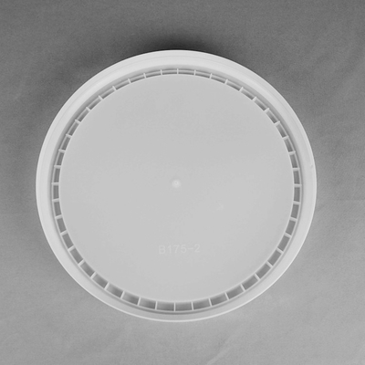 Weiße Eimer für Lebensmittel 1L-5L mit Deckel