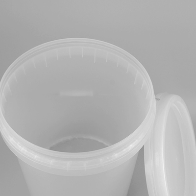 Polypropylen-transparenter Plastikeimer