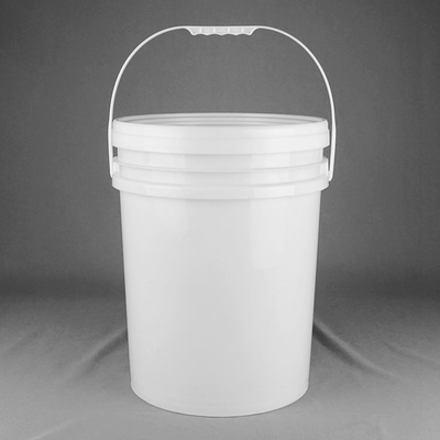 Klar 5 Gallonen Plastik Eimer mit UV-Resistenz