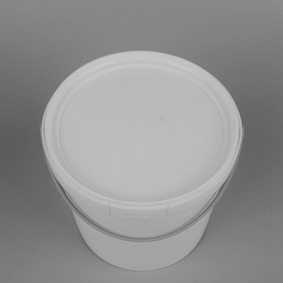 Grad-Plastikeimer-Plastikfarbe Pail White Color 33oz 1L Nahrungsmittel