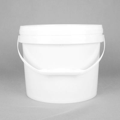 Recyclebarer Plastiknahrungsmitteleimer 6L mit Deckel und tragbares