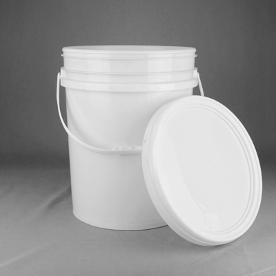 Pp.-Material-Nahrungsmittelgrad 5 Gallonen-Plastikeimer mit Deckeln und Abdeckung