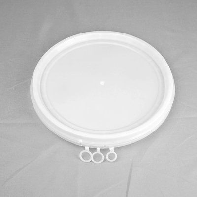 7L weiße pp. ringsum Plastikeimer 2 Gallonen-weißer Eimer mit Deckel