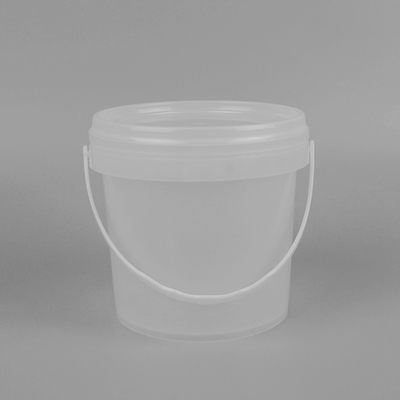 Sgs-Zustimmungs-transparenter Plastikeimer-kleine 2 Liter Siebdruck-