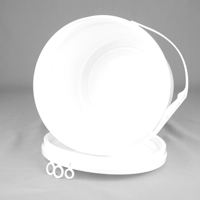 Plastikeimer der chemischen Runden-5L mit Deckel, 1,5 Gallonen-Plastikeimer