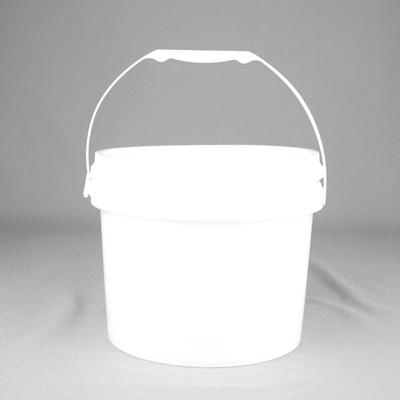 Plastikeimer der chemischen Runden-5L mit Deckel, 1,5 Gallonen-Plastikeimer